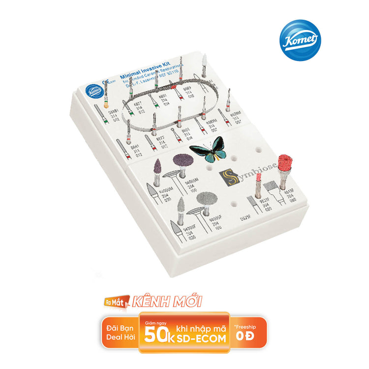 Bộ mũi khoan sửa soạn veneer Dr JF Lasserre KM_S2110
