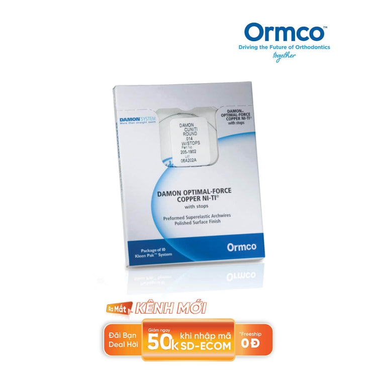 Dây cung Damon CuNiTi